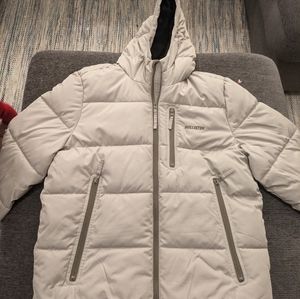Hollister puffer winter jacket